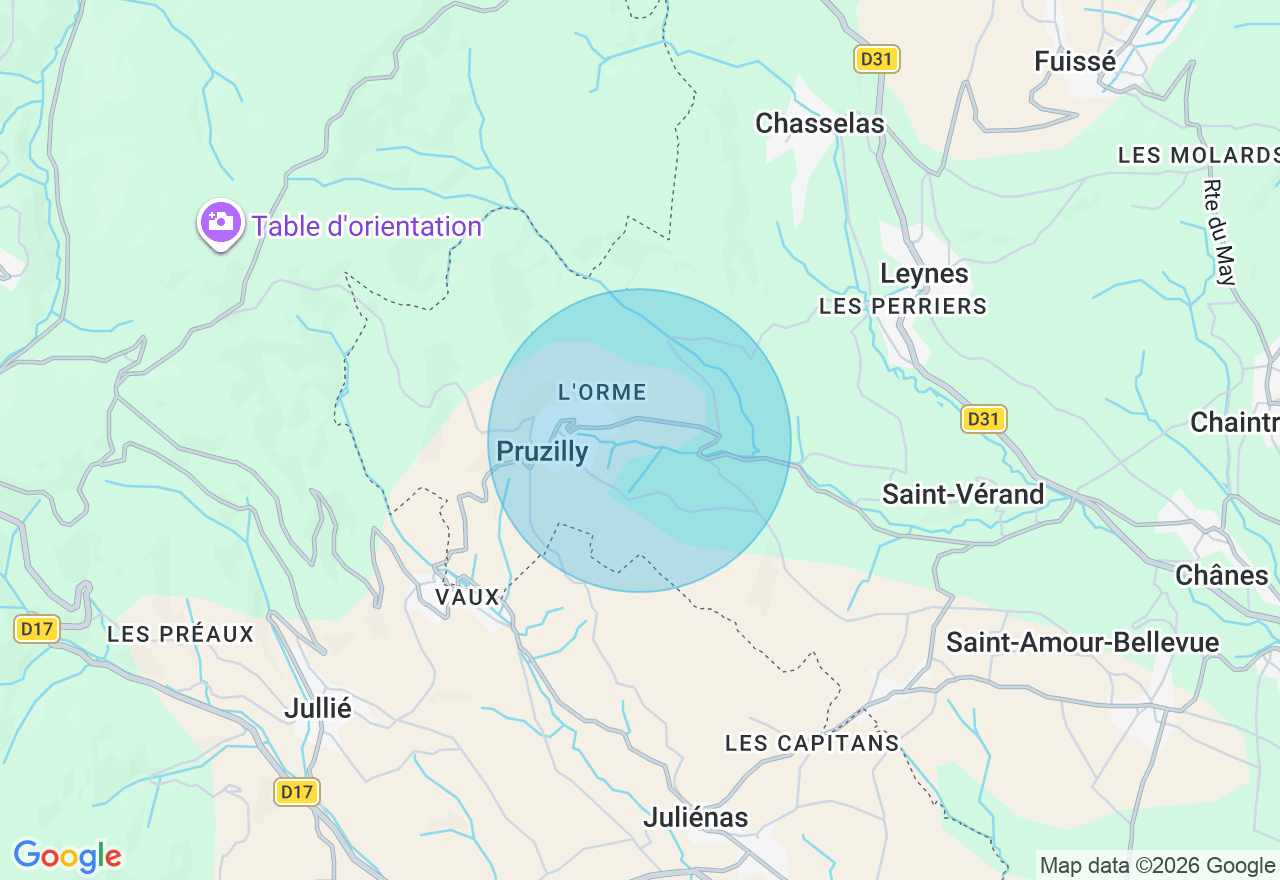 Carte de l'emplacement
