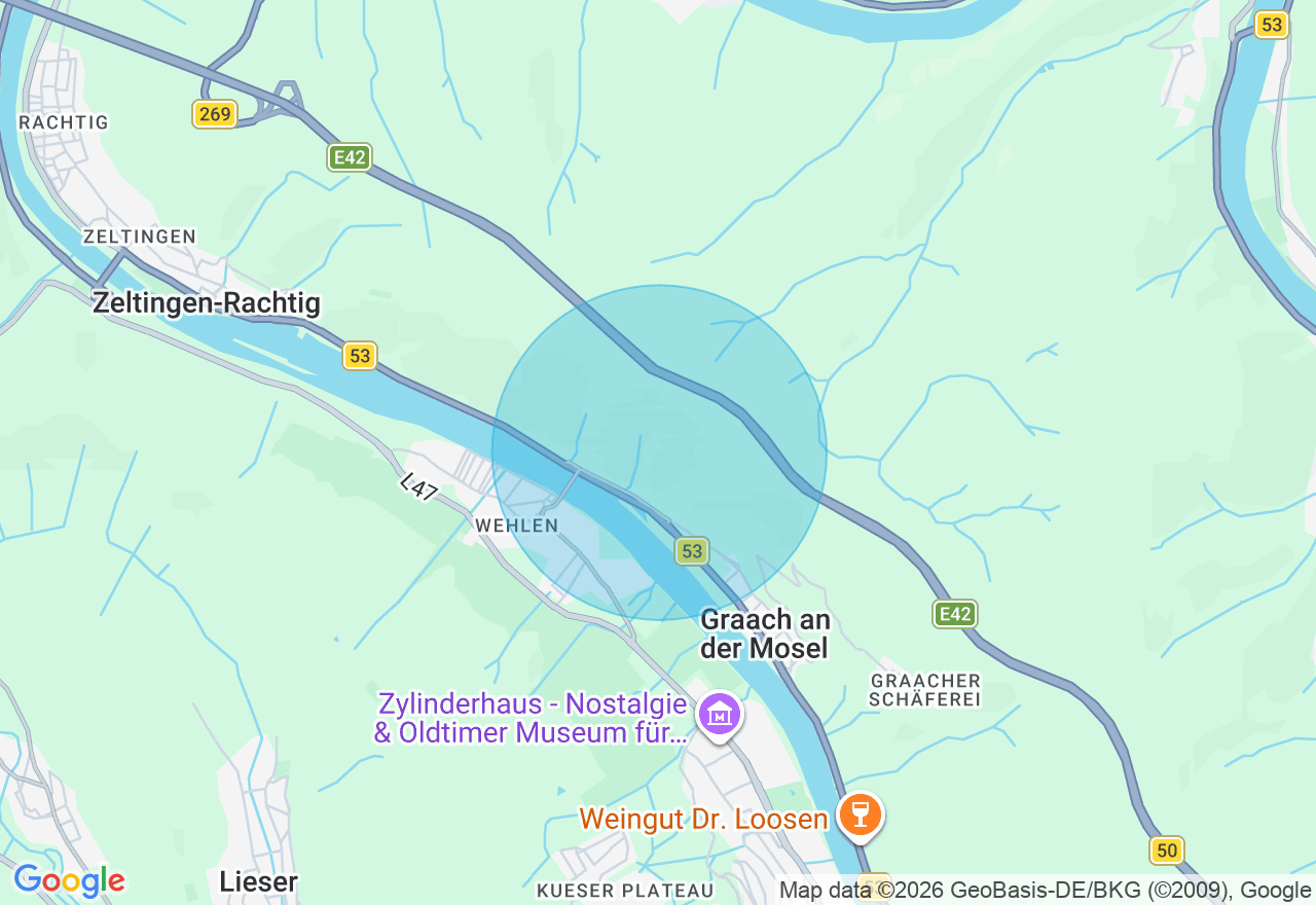 Kartenansicht der Location