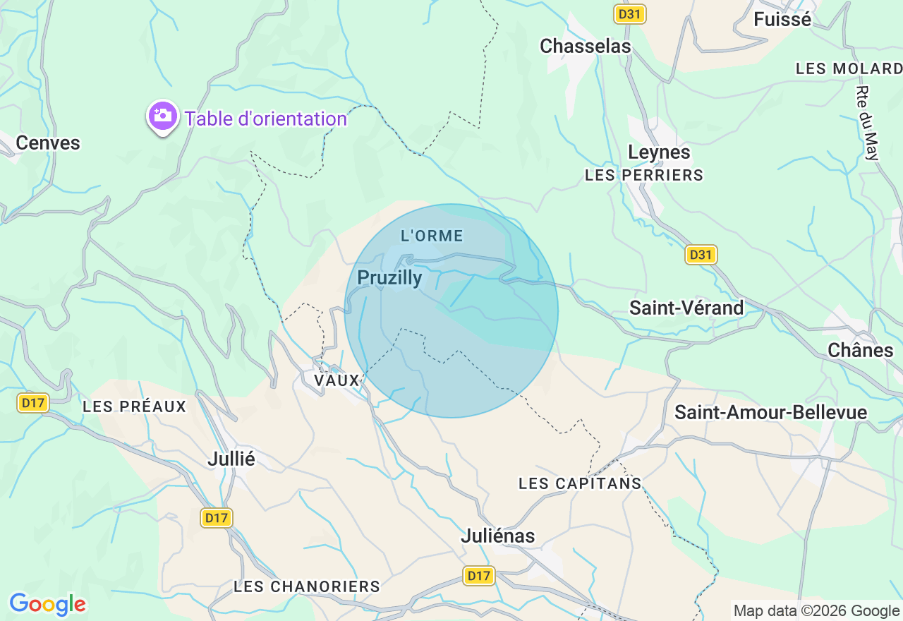Carte de l'emplacement