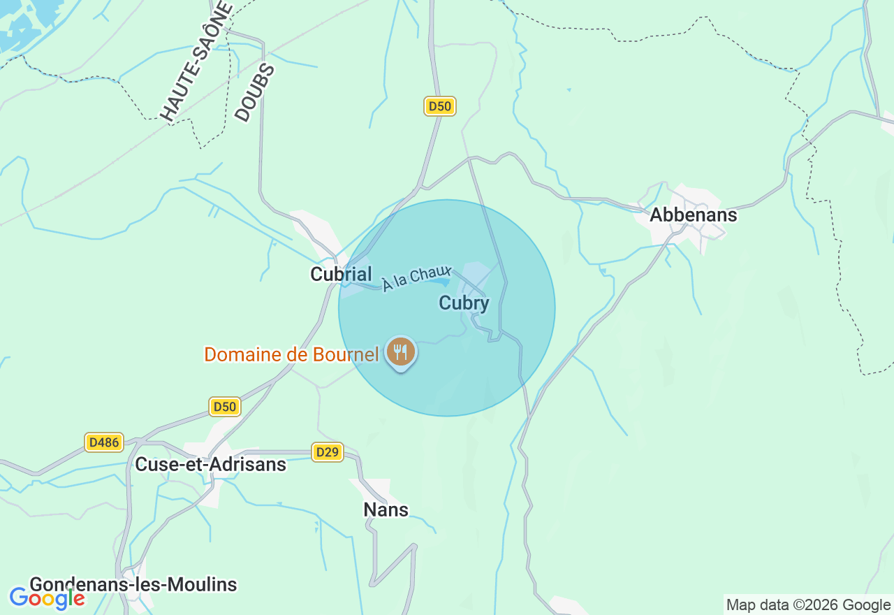 Carte de l'emplacement