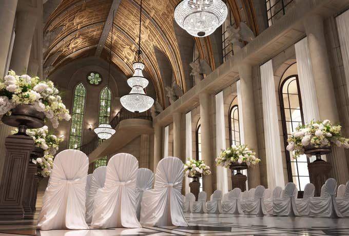 Stained Glass Wedding Chapel Las Vegas Unique Venues Giggster