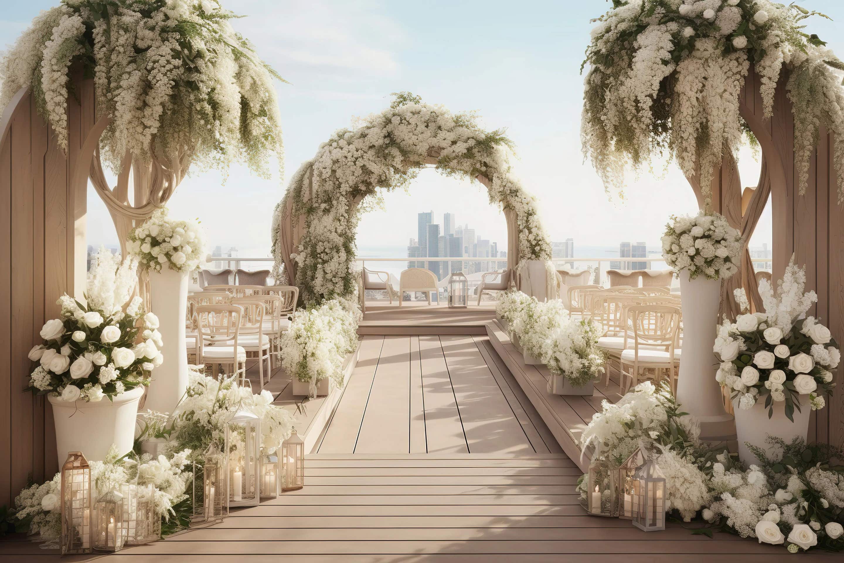 Rooftop Wedding venues
